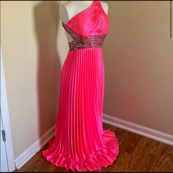 Pink and Gold Prom/Formal Dress - Picture 9 of 12